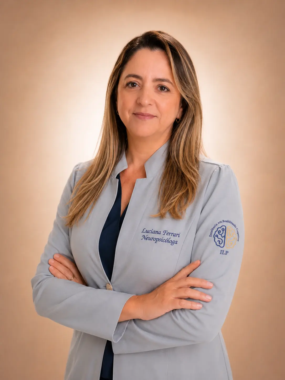 Luciana Ferrari, profissional da equipe ILP
